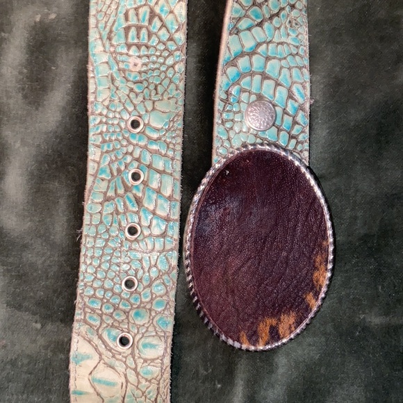 Michelle Monroe belt. Italian leather made in USA please read description! - Picture 3 of 4